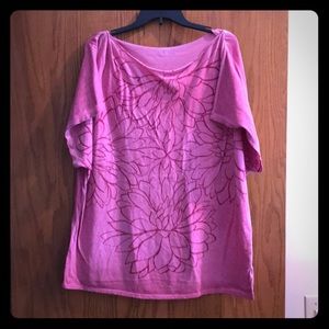 a.n.a dolman short sleeve top